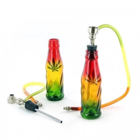 PIPA DE AGUA VIDRIO BOTELLA (GAS008) PIPA DE AGUA VIDRIO BOTELLA (GAS008)