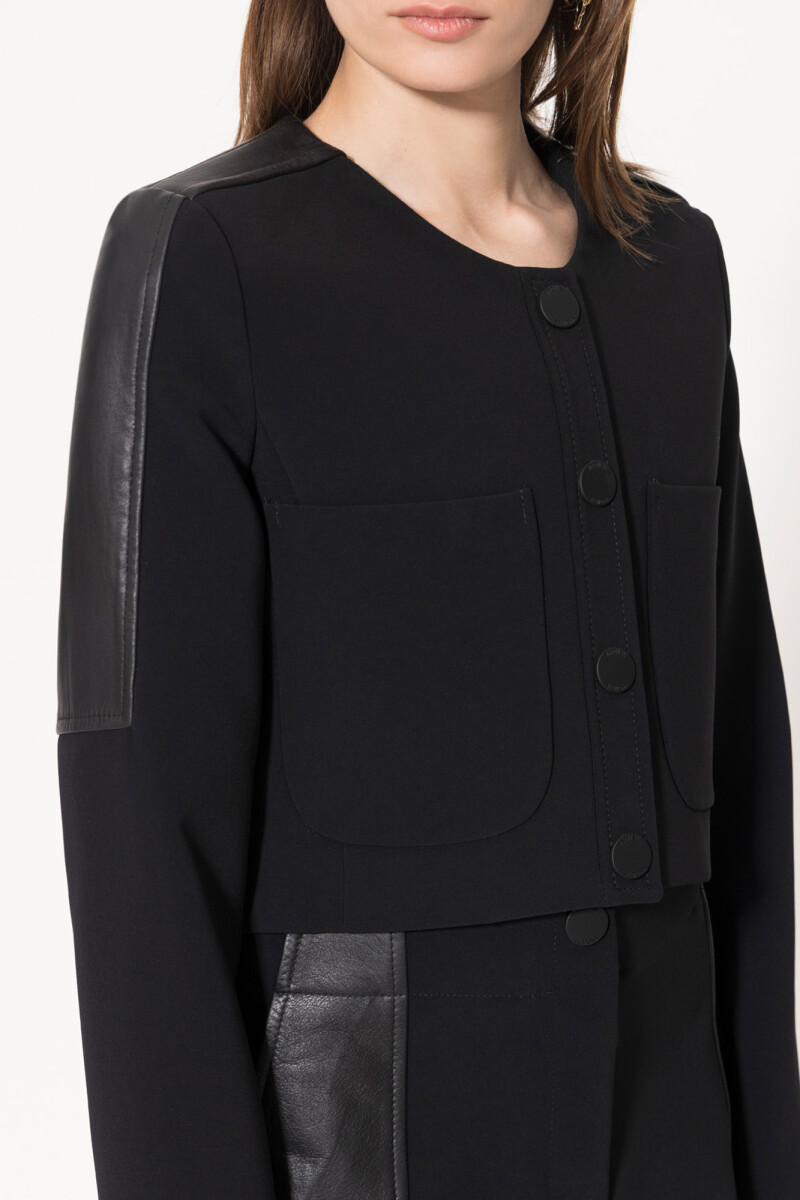 CHAQUETA GENIAL Negro