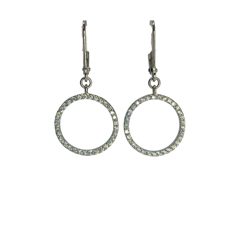 CARAVANA DE PLATA CIRCULO CON CIRCONIAS L2dslf-01647-c-x3