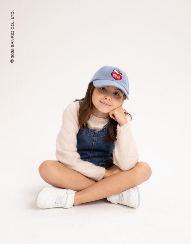 Caps y sombreros infantiles Licencias Gorra Denim "hello Kitty" - Azul Gastado
