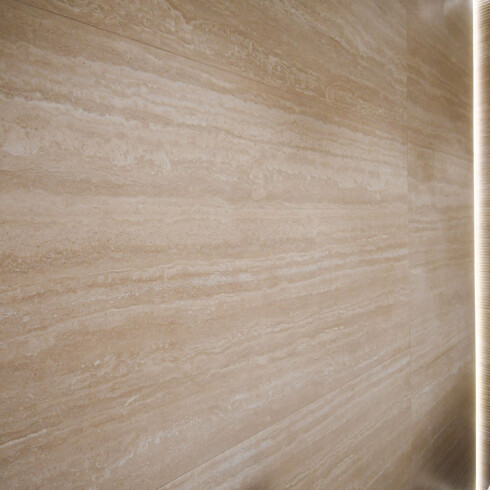 PORCELANATO TRAVERTINO BEIGE RECTIFICADO MATE 75X150 GAMAS DE BEIGE