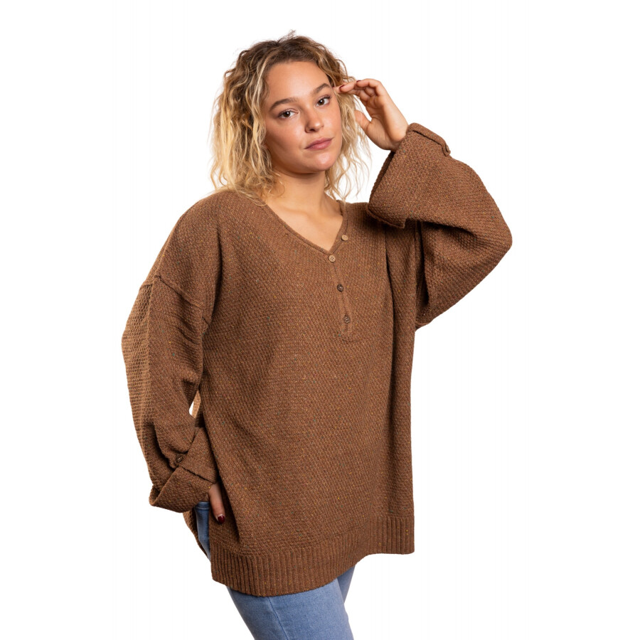 CHERRY SWEATER BROWN
