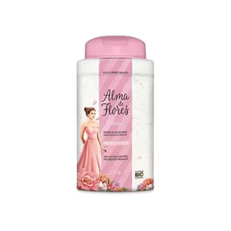 Talco Alma de Flores 100g. Jazmín