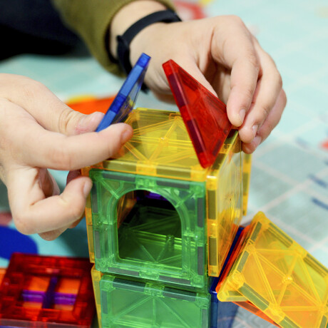 Juego Magnético Imanes Encastrables 78 Piezas Sc