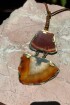 Cracked Necklace Caramel