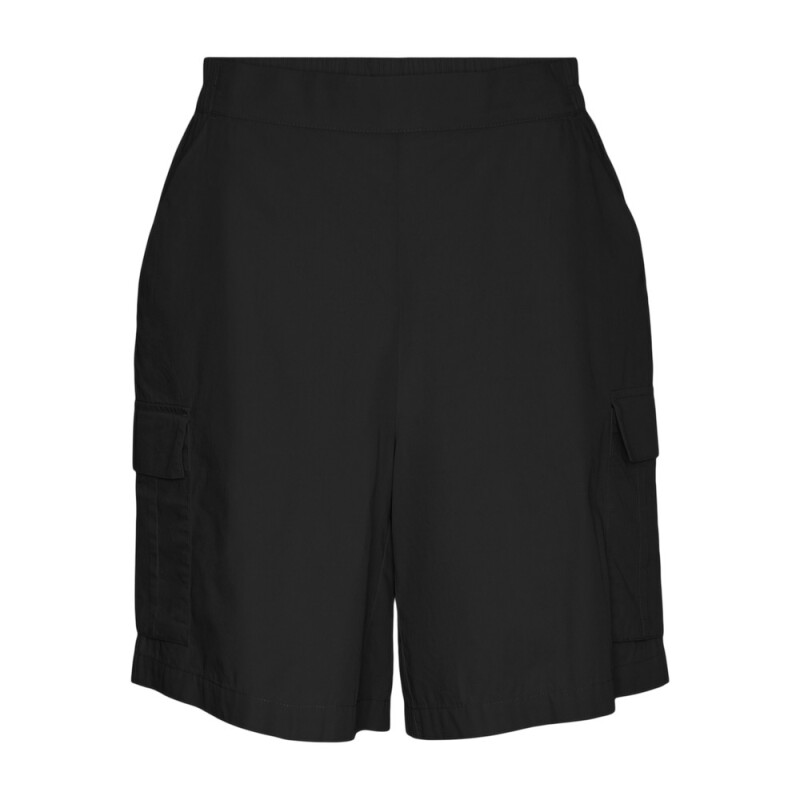 VMCHARLOTTE HW POCKET SHORTS WVN GA BLACK
