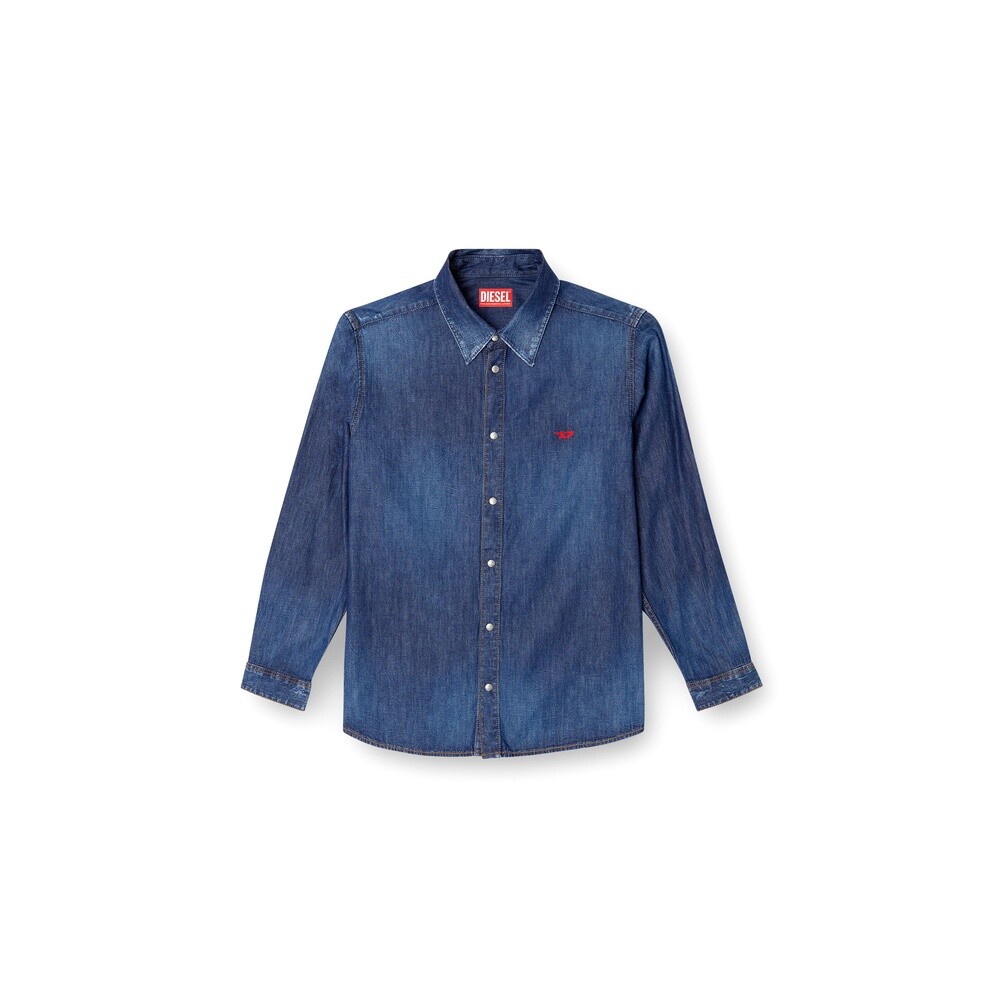 Camisa Para Hombre D-Simply Shirt Azul Marino