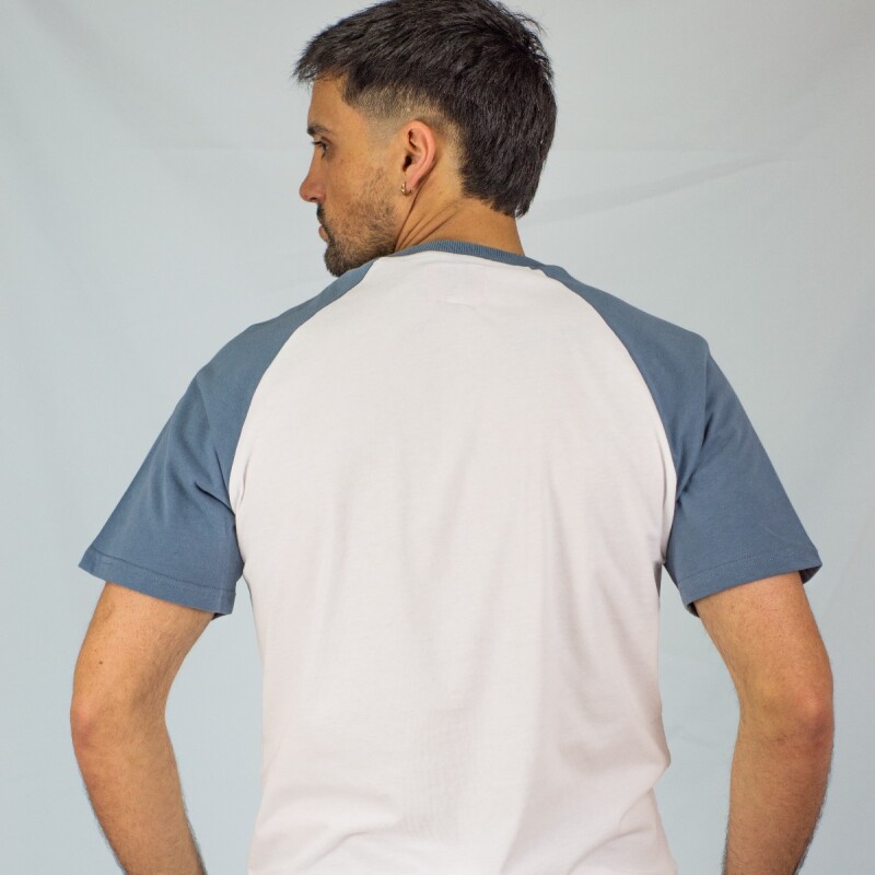 Remera Combinada Summer Blue