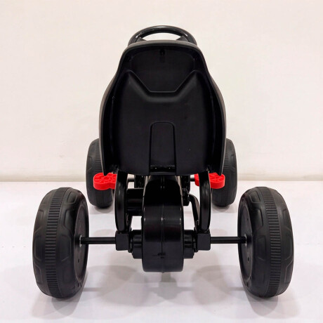 Auto Go Karting Pedal Infantil Cuatriciclo Carrera Amarillo