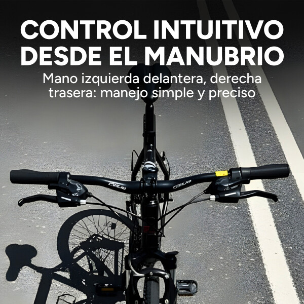 Bicicleta Crolan Montaña Rod 27.5 Freno Disco 21 Vel Shimano Negro 1