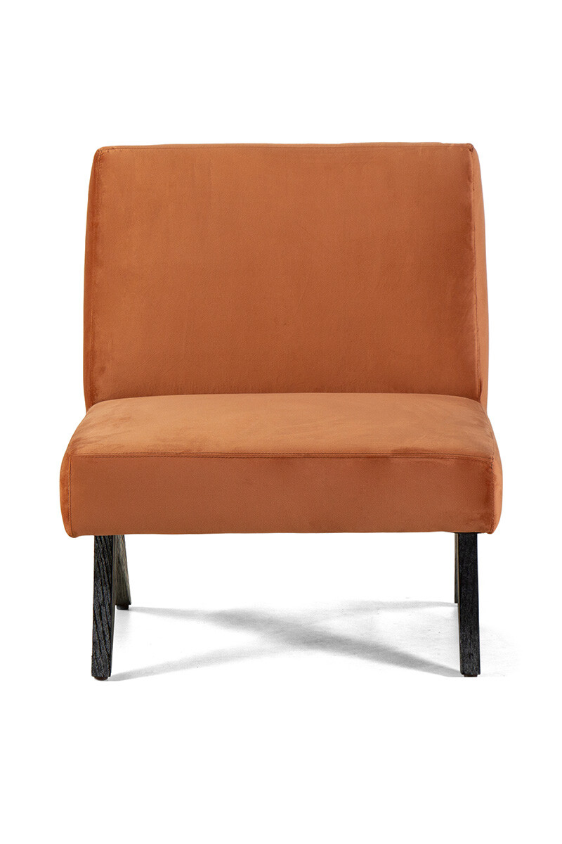 ZIMKA POLTRONA ZIMKA TELA HV TERRACOTA 65X89X75H CM