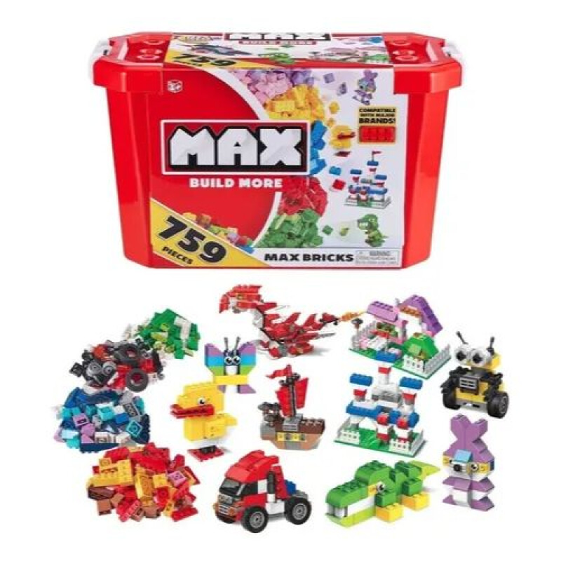 Max - Caja recreativa con 759 pcs Max - Caja Recreativa Con 759 Pcs