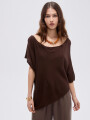 Poncho Frial Chocolate