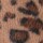 Pantuflas Animal Print Marron