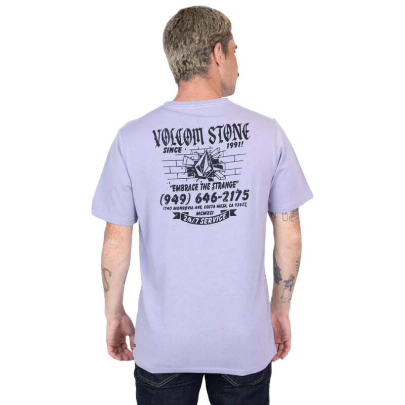Remera Volcom Rabbit Hole - Violeta Remera Volcom Rabbit Hole - Violeta