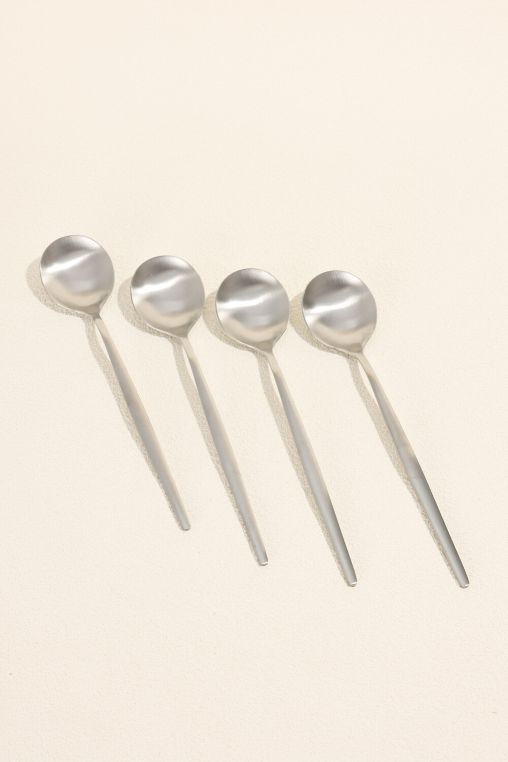 Cuchara Fiordo, Set 4 Un. Plateado Color Unico