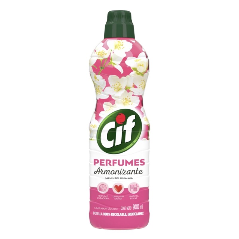 Limpiador Líquido CIF para Pisos Perfume Armonizante 900 ML