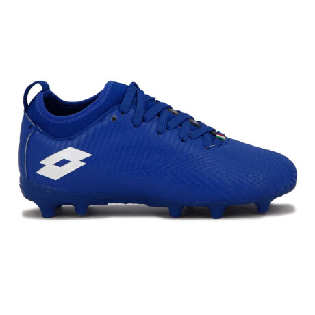 Lotto Verona Futbol Cancha Men Md Azul-Blanco