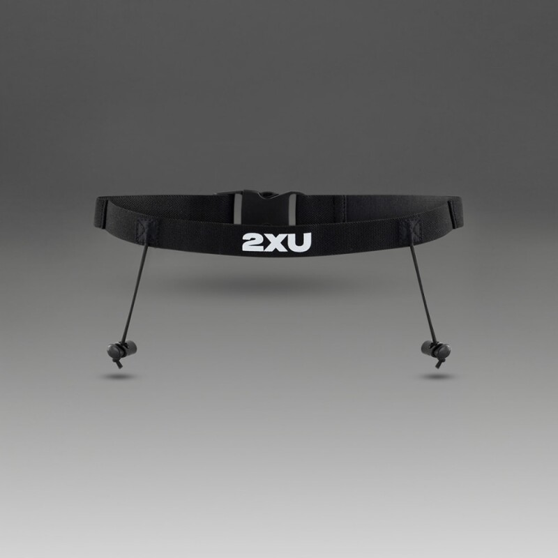 Cinturón Running Nutrition Race Belt Unisex Black/black
