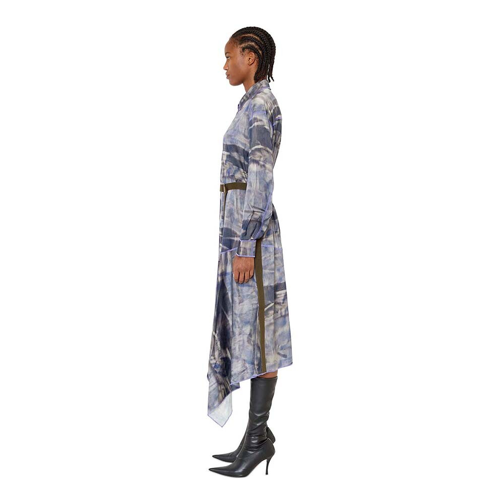 Vestido Para Mujer D-Weig-Cmf Blue Denim