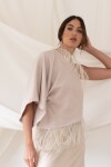 Top Fringes Blanco