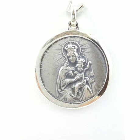 Medalla religiosa de plata 925. Escapulario. Medalla religiosa de plata 925. Escapulario.