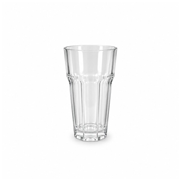 Vaso SAN octogonal 320 ml 7.7x14 cm Vaso SAN octogonal 320 ml 7.7x14 cm