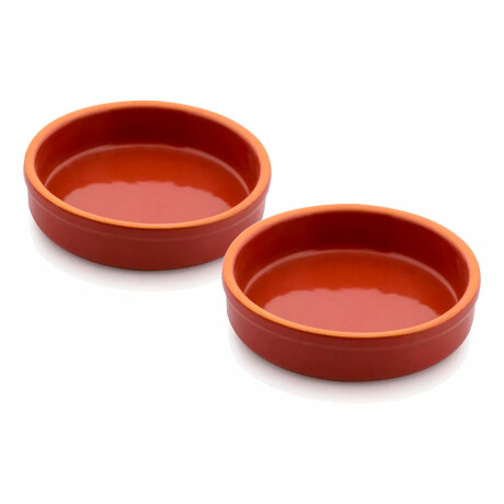 Set x2 Bowl bajo 450 ml TERRACOTA