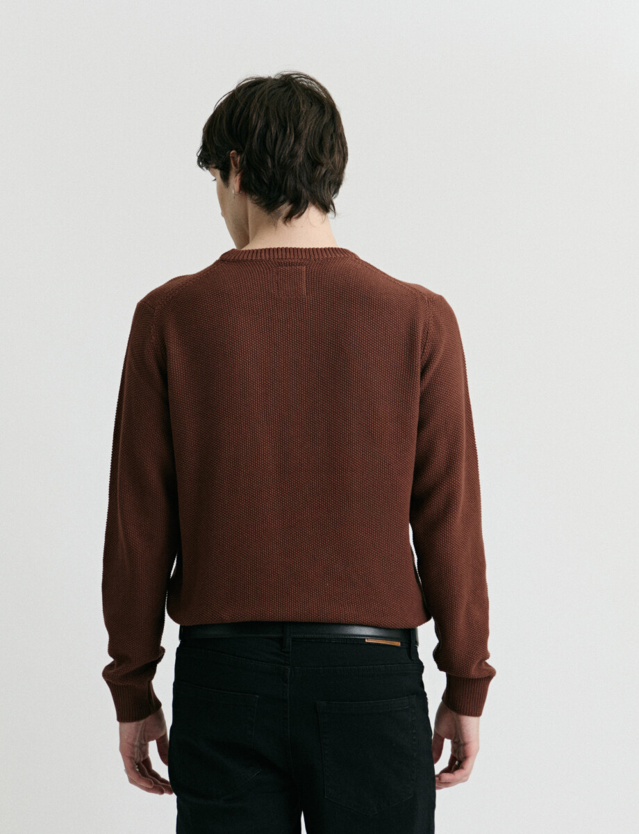 470982 SWEATER HARRY Ladrillo
