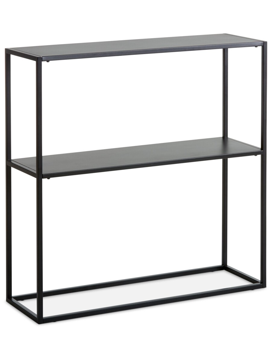 Mesa consola VIRUM 26x80 estante negro 