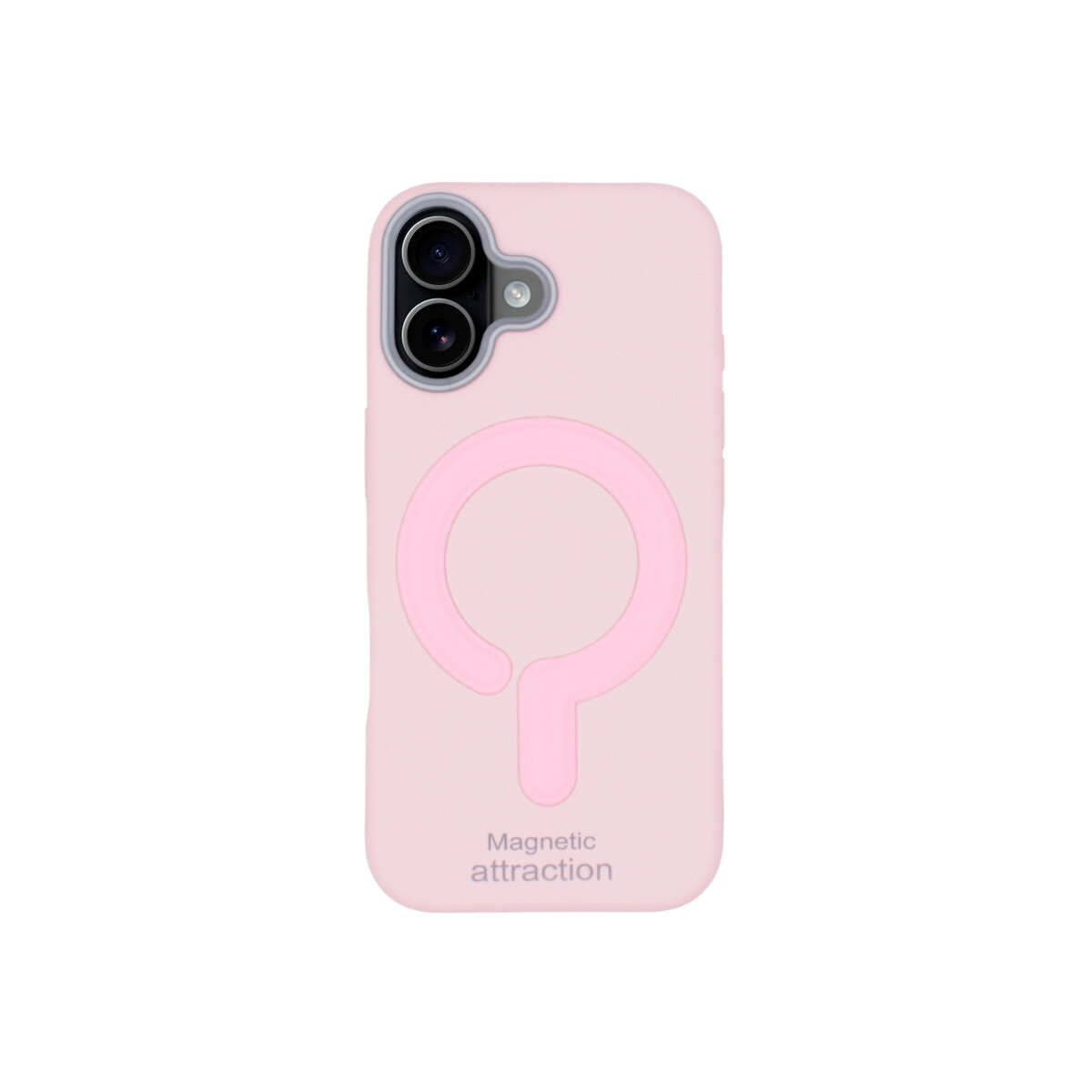 Protector para iPhone 17 texturada color rosa 