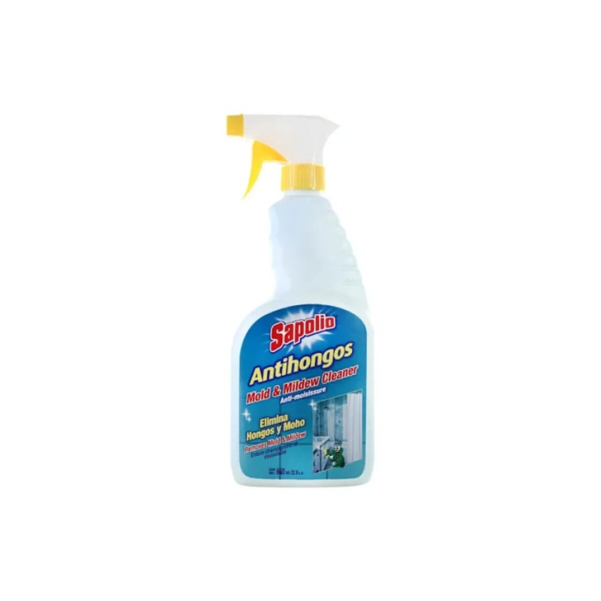 LIMPIA BAÑO ANTIHONGOS SAPOLIO 650 ML GATILLO 