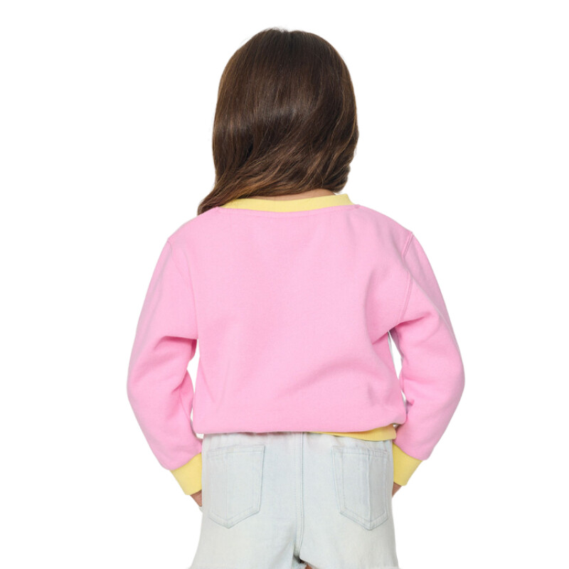 Buzo Rip Curl Surf Wave Crew Niña - Rosa Buzo Rip Curl Surf Wave Crew Niña - Rosa