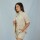 Camisa Dama 3/4 Lino Off White