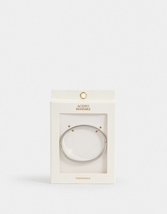 Pulseras Rígidas Acero quirúrgico Pulsera De Acero Quirúrgico - Dorado