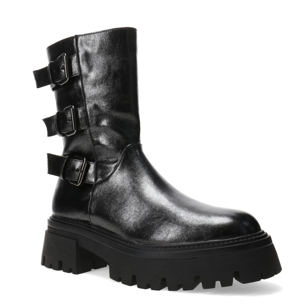 Bota GERMIN con tres tiras MissCarol - Black 