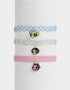 Collares Infantiles Set De Collares Para Compartir "chicas Superpoderosas" - Combinacion Multicolor