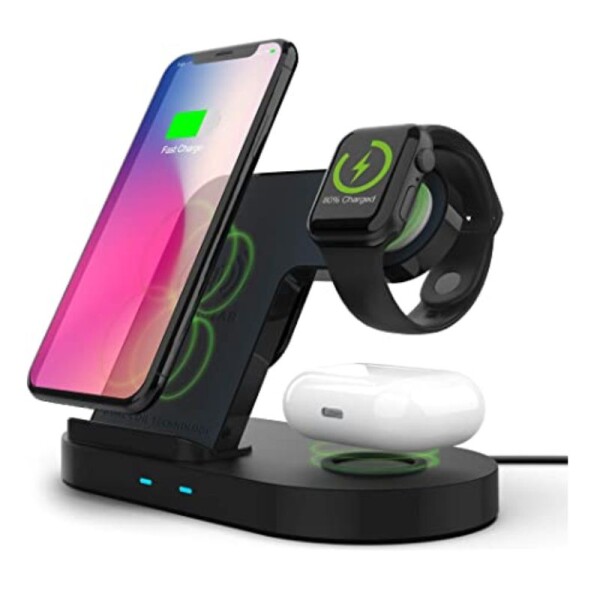 Cargador Wireless Dock Hypergear 3 In 1 16046 Cargador Wireless Dock Hypergear 3 In 1 16046