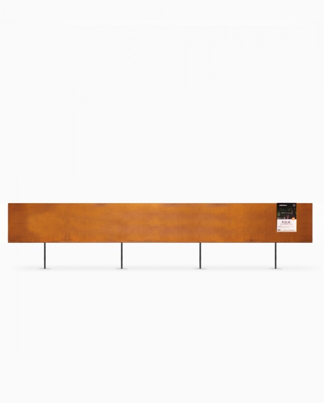 Fleje Separador 30cm x 2.4m - Acero Corten 2mm
