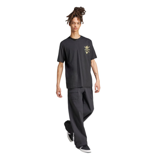 Remera Adidas Q12 Ts Street B - Negro Remera Adidas Q12 Ts Street B - Negro