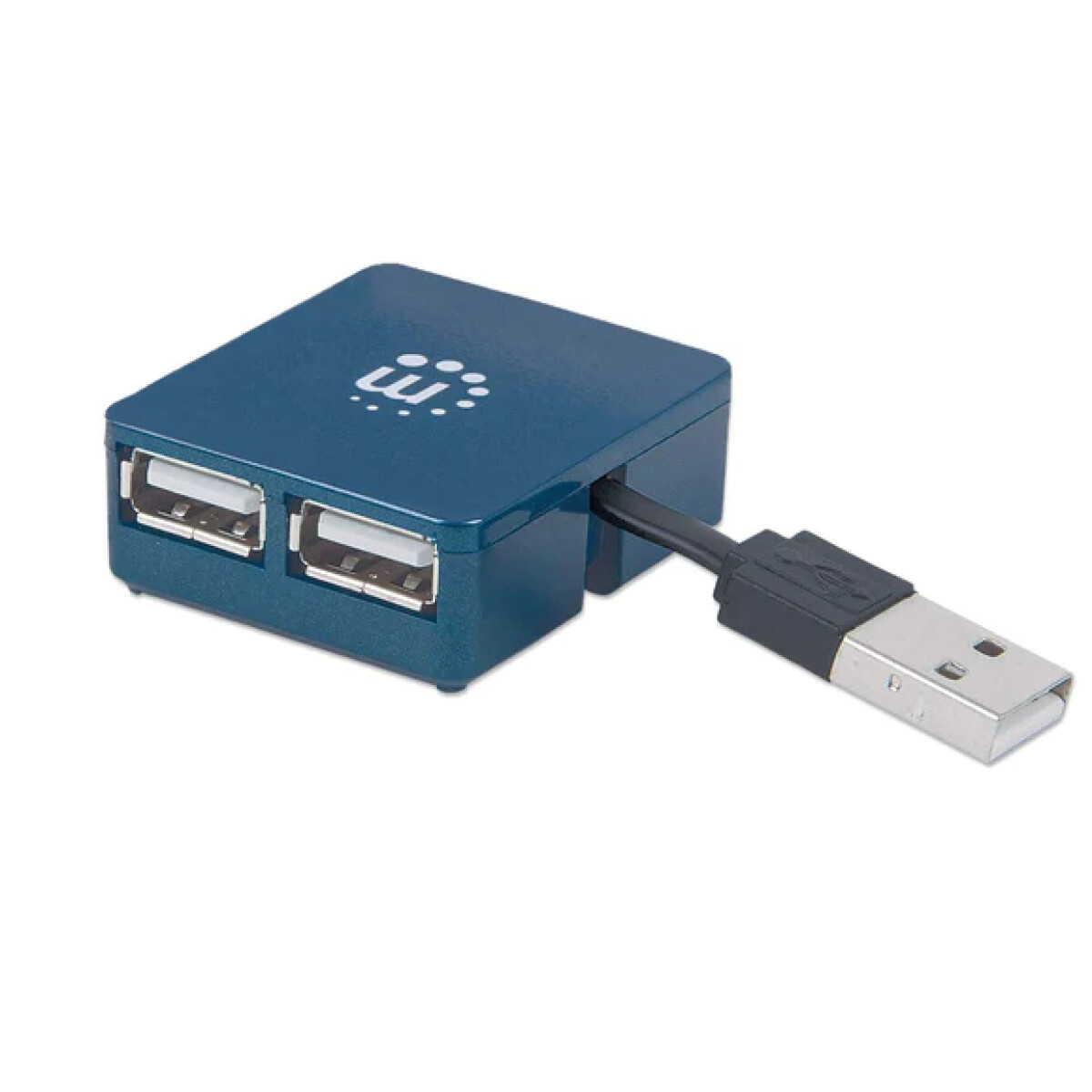 Hub USB 2.0 Micro 4 Port Manhattan - Hub Usb 2.0 Micro 4 Port Manhattan 