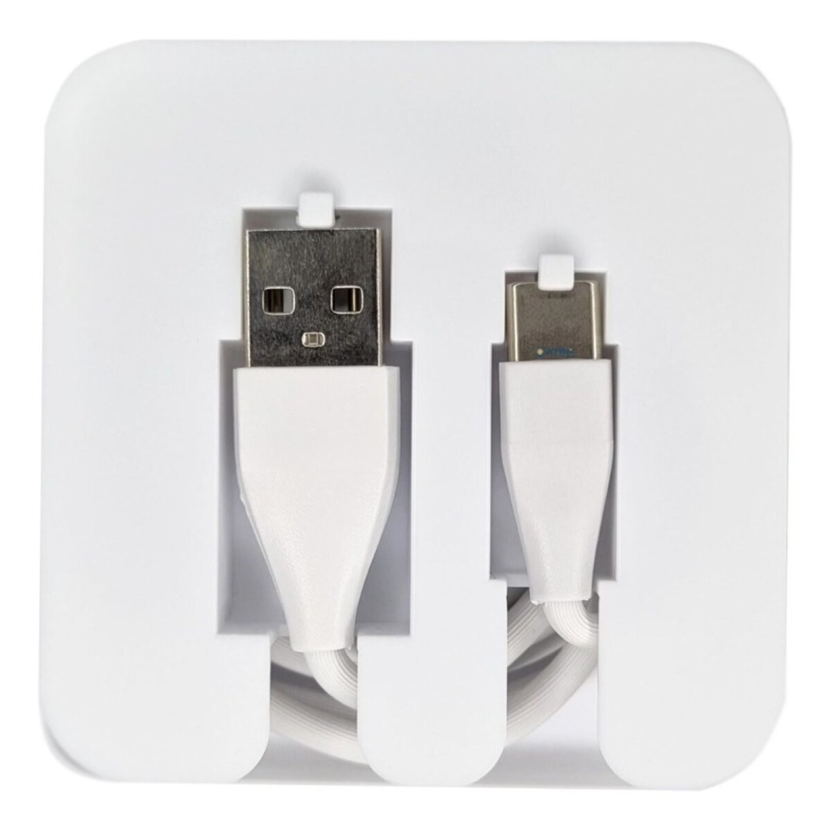 Cable De Datos Carga Usb Tipo C 1 Metro Goldtech - Color Variante BLANCO 