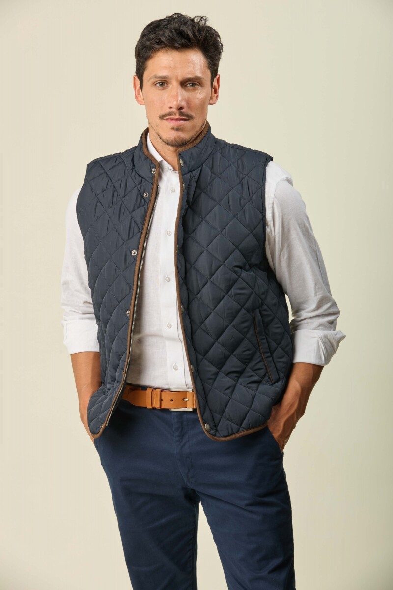 Chaleco Victor Capitoneado - Azul 