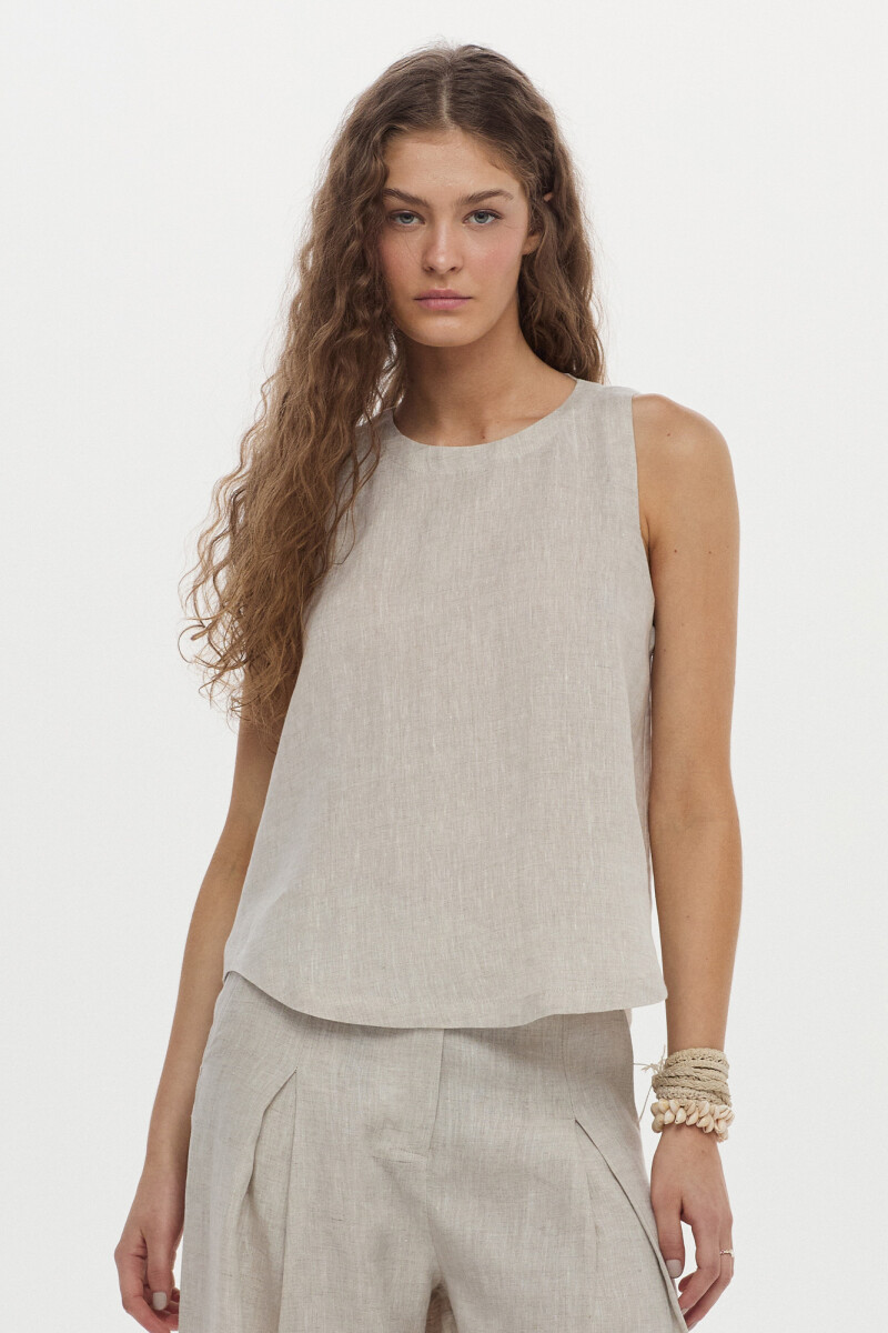 Top Marsella - Beige 