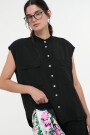 CAMISA SIN MANGAS Negro