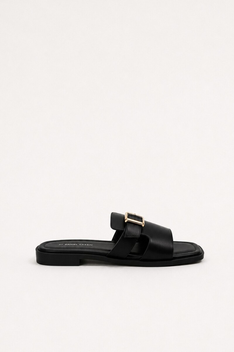 SANDALIA FLOREN Negro