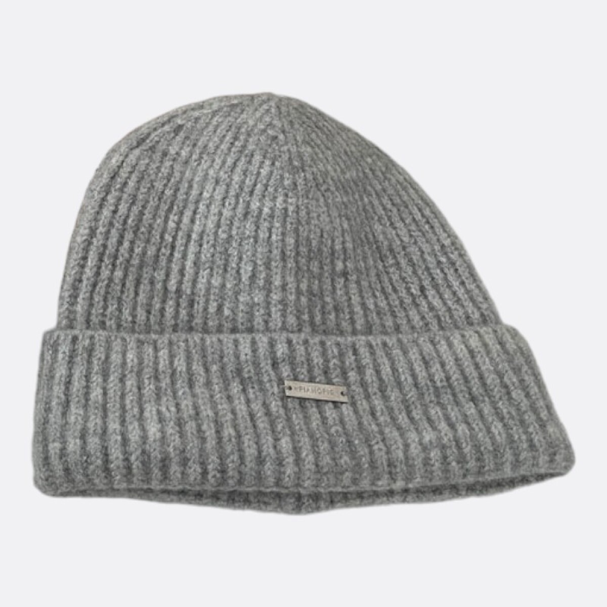 Gorro De Lana Abrigo Índigo - Gris 