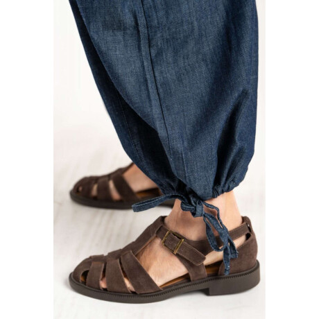 Jean Wide Leg Balloon Denim