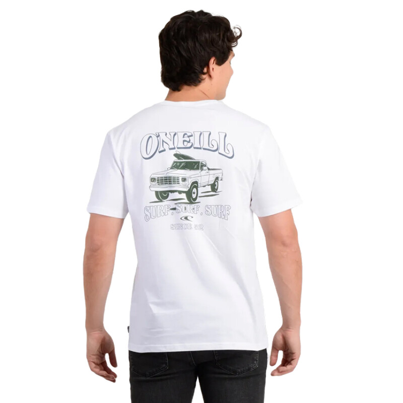Remera Oneill Daily Driver - Blanco Remera Oneill Daily Driver - Blanco