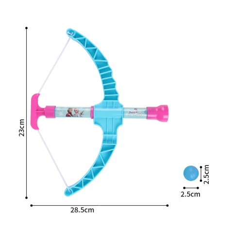 Juguete Set Arco Y Flecha Frozen 28 Cm Con 6 Bolitas U